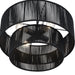 Livex Lighting - 60244-04 - Four Light Chandelier - Acordia - Black