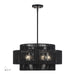 Livex Lighting - 60245-04 - Five Light Chandelier - Acordia - Black