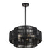 Livex Lighting - 60245-04 - Five Light Chandelier - Acordia - Black