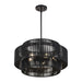 Livex Lighting - 60245-04 - Five Light Chandelier - Acordia - Black