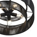 Livex Lighting - 60245-04 - Five Light Chandelier - Acordia - Black