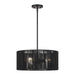 Livex Lighting - 60246-04 - Three Light Chandelier - Acordia - Black