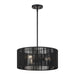 Livex Lighting - 60246-04 - Three Light Chandelier - Acordia - Black