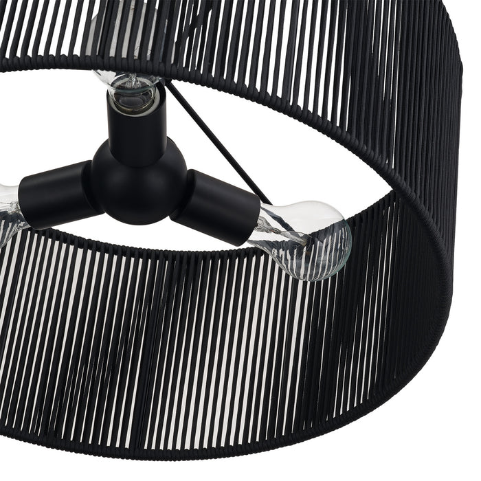 Livex Lighting - 60246-04 - Three Light Chandelier - Acordia - Black