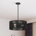 Livex Lighting - 60246-04 - Three Light Chandelier - Acordia - Black