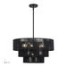Livex Lighting - 60247-04 - Six Light Chandelier - Acordia - Black