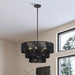 Livex Lighting - 60247-04 - Six Light Chandelier - Acordia - Black