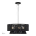 Livex Lighting - 60254-04 - Four Light Chandelier - Florell - Black