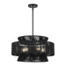 Livex Lighting - 60255-04 - Five Light Chandelier - Florell - Black