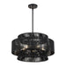 Livex Lighting - 60255-04 - Five Light Chandelier - Florell - Black