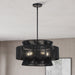 Livex Lighting - 60255-04 - Five Light Chandelier - Florell - Black