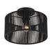 Livex Lighting - 60265-04 - One Light Semi-Flush Mount - Acordia - Black