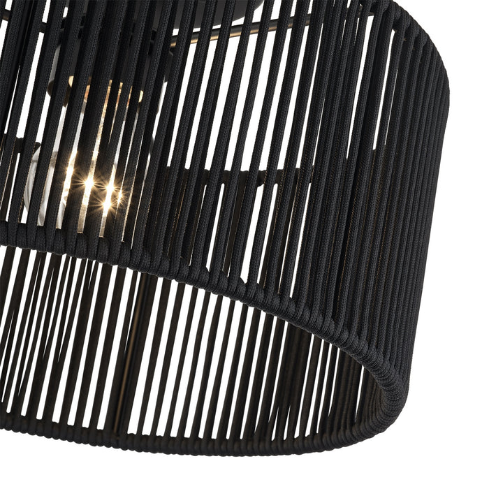 Livex Lighting - 60265-04 - One Light Semi-Flush Mount - Acordia - Black