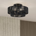 Livex Lighting - 60267-04 - Three Light Semi-Flush Mount - Acordia - Black