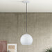 Livex Lighting - 60278-03 - LED Pendant - Kuppola - White w/Brushed Nickel