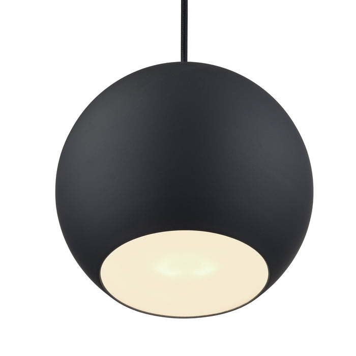 Livex Lighting - 60278-04 - LED Pendant - Kuppola - Black w/Brushed Nickel