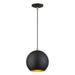 Livex Lighting - 60278-07 - LED Pendant - Kuppola - Bronze w/Antique Brass
