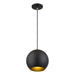 Livex Lighting - 60278-07 - LED Pendant - Kuppola - Bronze w/Antique Brass