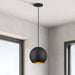 Livex Lighting - 60278-07 - LED Pendant - Kuppola - Bronze w/Antique Brass