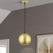 Livex Lighting - 60278-33 - LED Pendant - Kuppola - Soft Gold w/Black