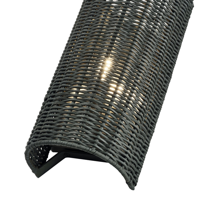 Livex Lighting - 60430-91 - One Light Wall Sconce - Weavington - Brushed Nickel