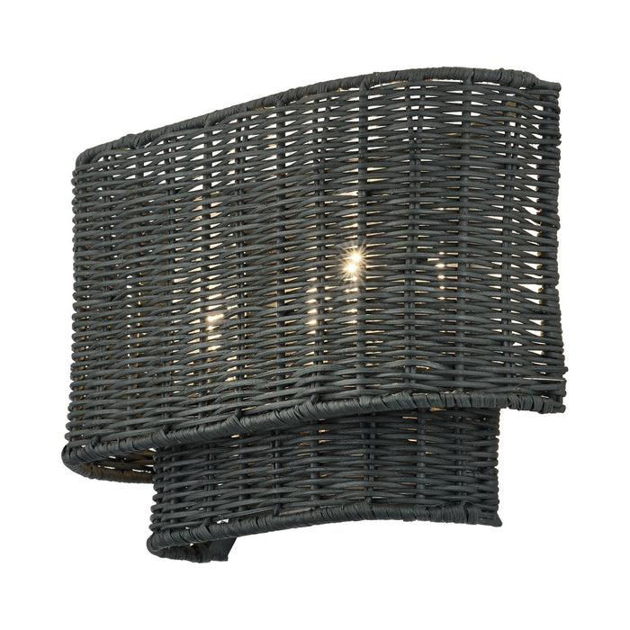 Livex Lighting - 60431-91 - Two Light Wall Sconce - Weavington - Brushed Nickel