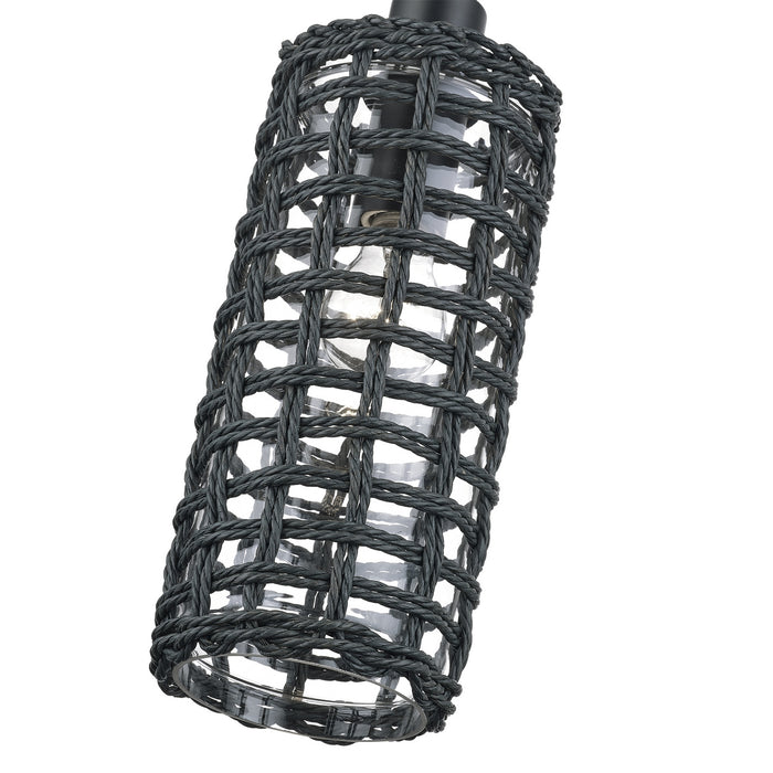 Livex Lighting - 60451-04 - One Light Mini Pendant - Twinewell - Black