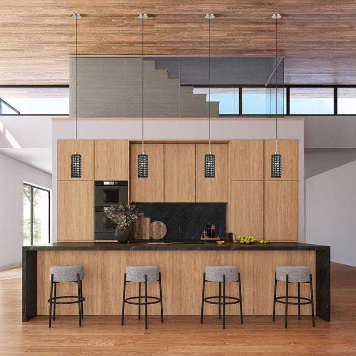 Livex Lighting - 60451-91 - One Light Mini Pendant - Twinewell - Brushed Nickel