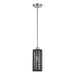 Livex Lighting - 60451-91 - One Light Mini Pendant - Twinewell - Brushed Nickel