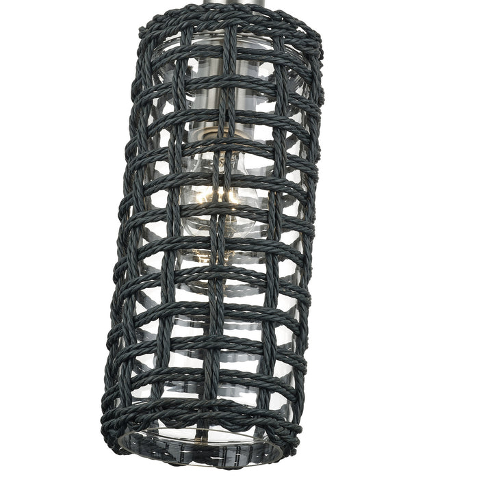 Livex Lighting - 60451-91 - One Light Mini Pendant - Twinewell - Brushed Nickel