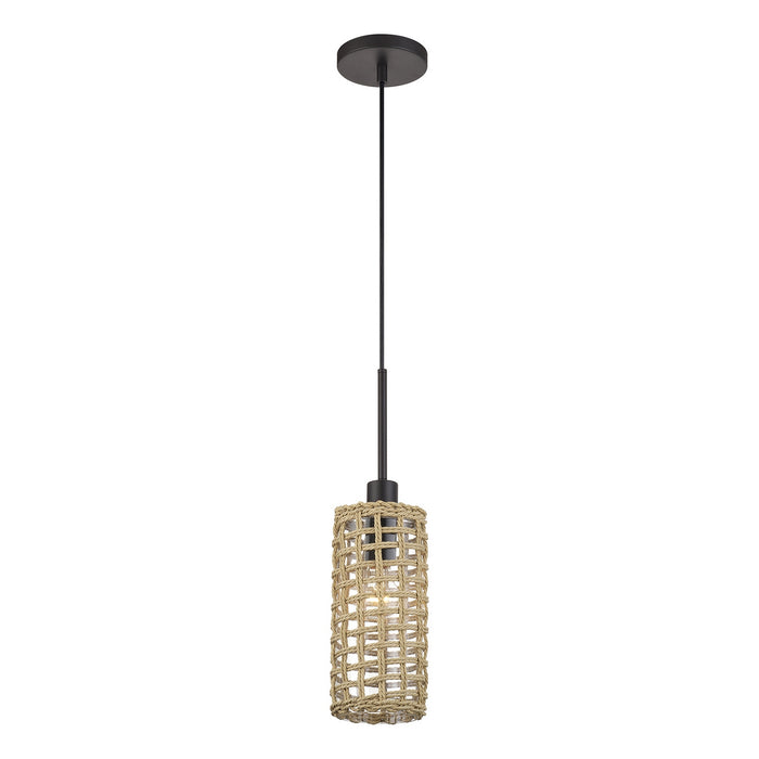 Livex Lighting - 60461-07 - One Light Mini Pendant - Twinewell - Bronze