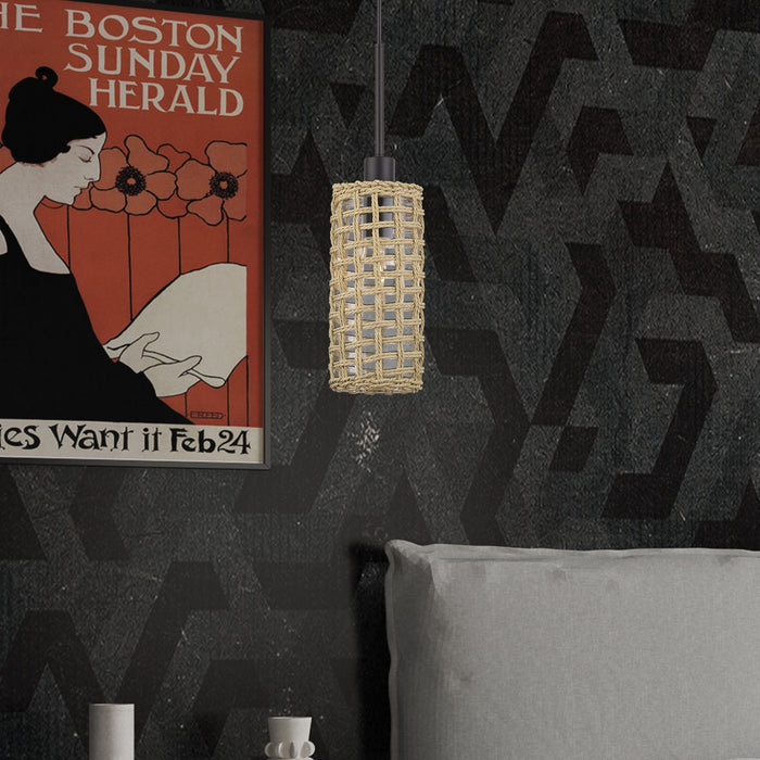 Livex Lighting - 60461-07 - One Light Mini Pendant - Twinewell - Bronze