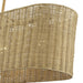Livex Lighting - 60586-48 - Three Light Linear Chandelier - Weavington - Antique Gold Leaf