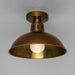 Mullan Lighting - MLBCF008ANTBRSOP - One Light Flush Mount - Talise - Antique Brass