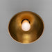 Mullan Lighting - MLBCF008ANTBRSOP - One Light Flush Mount - Talise - Antique Brass