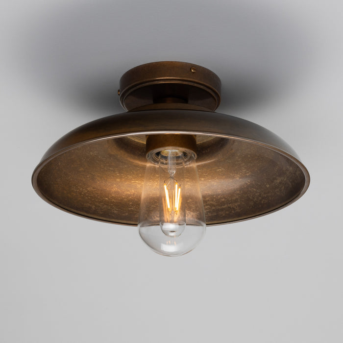 Mullan Lighting - MLBCF009ANTBRSCL - One Light Flush Mount - Darya - Antique Brass