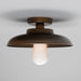 Mullan Lighting - MLBCF009ANTBRSOP - One Light Flush Mount - Darya - Antique Brass