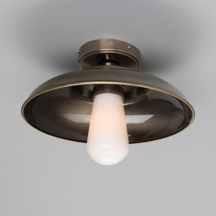 Mullan Lighting - MLBCF009ANTSLVOP - One Light Flush Mount - Darya - Antique Silver