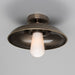 Mullan Lighting - MLBCF009ANTSLVOP - One Light Flush Mount - Darya - Antique Silver