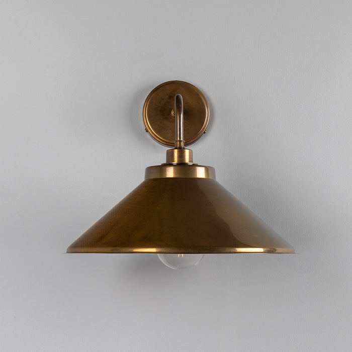 Mullan Lighting - MLBWL002ANTBRSCL - Two Light Wall Sconce - Nerissa - Antique Brass