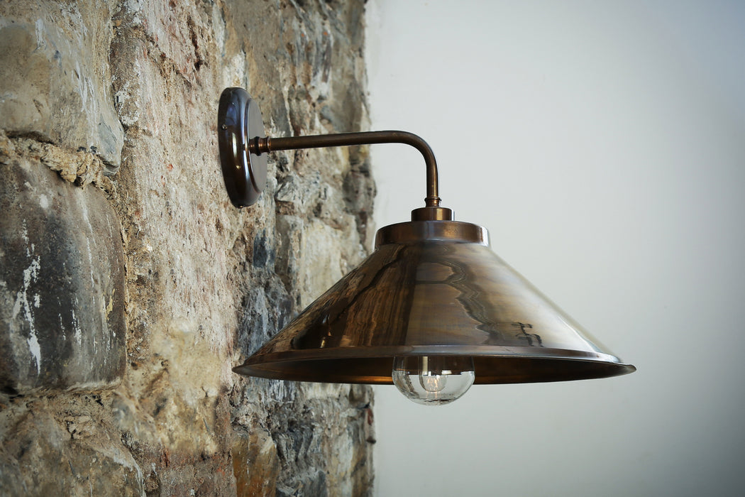 Mullan Lighting - MLBWL002ANTBRSCL - Two Light Wall Sconce - Nerissa - Antique Brass