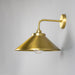 Mullan Lighting - MLBWL002SATBRSCL - One Light Wall Sconce - Nerissa - Satin Brass
