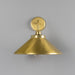 Mullan Lighting - MLBWL002SATBRSCL - One Light Wall Sconce - Nerissa - Satin Brass