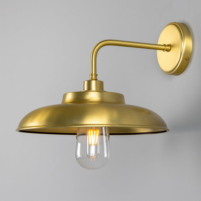 Mullan Lighting - MLBWL005SATBRSCL - One Light Wall Sconce - Darya - Satin Brass