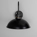 Mullan Lighting - MLBWL051PCMBKCL - One Light Wall Sconce - Talise - Matt Black & White Inner