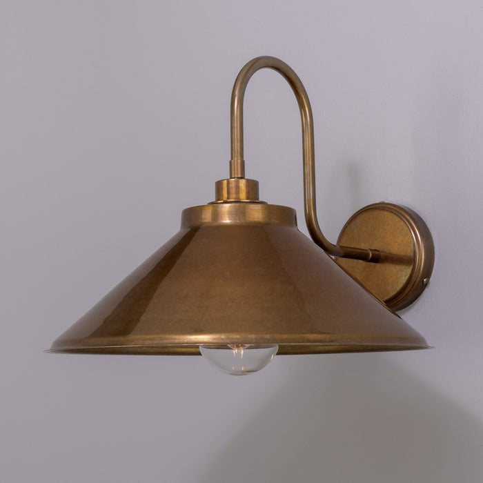 Mullan Lighting - MLBWL052ANTBRSCL - One Light Wall Sconce - Nerissa - Antique Brass