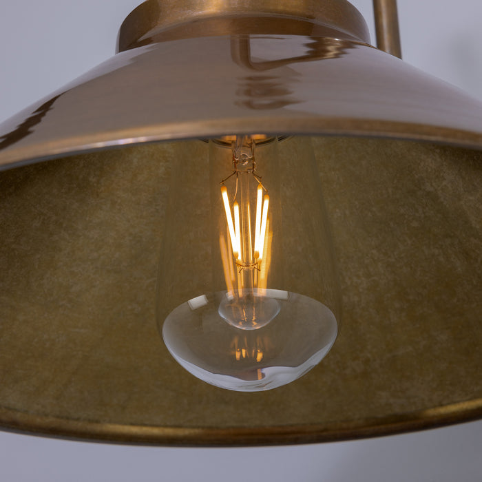 Mullan Lighting - MLBWL052ANTBRSCL - One Light Wall Sconce - Nerissa - Antique Brass