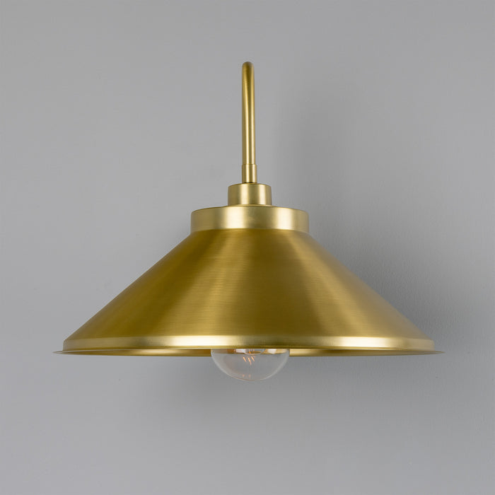 Mullan Lighting - MLBWL052SATBRSCL - One Light Wall Sconce - Nerissa - Satin Brass