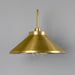 Mullan Lighting - MLBWL052SATBRSCL - One Light Wall Sconce - Nerissa - Satin Brass