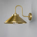 Mullan Lighting - MLBWL052SATBRSCL - One Light Wall Sconce - Nerissa - Satin Brass